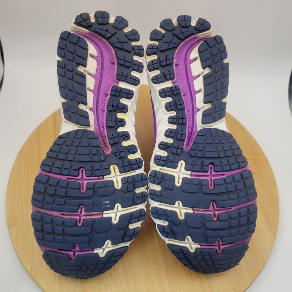 Brooks Ghost 9 Womens Running Shoes Pink Purple Athletic Sneakers Size 9 - Picture 7 of 7